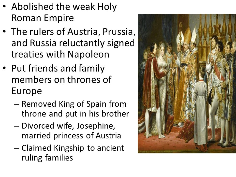 napoleon was weak ruler